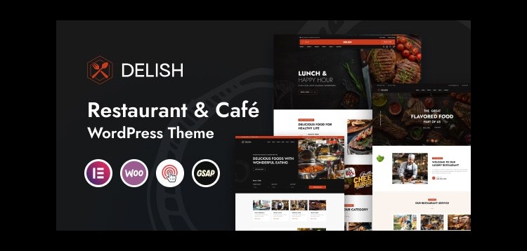 Item cover for download Delish – Restaurant & Cafe WordPress Theme