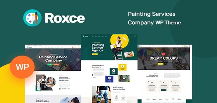 Item cover for download Roxce - Painting Services WordPress Theme