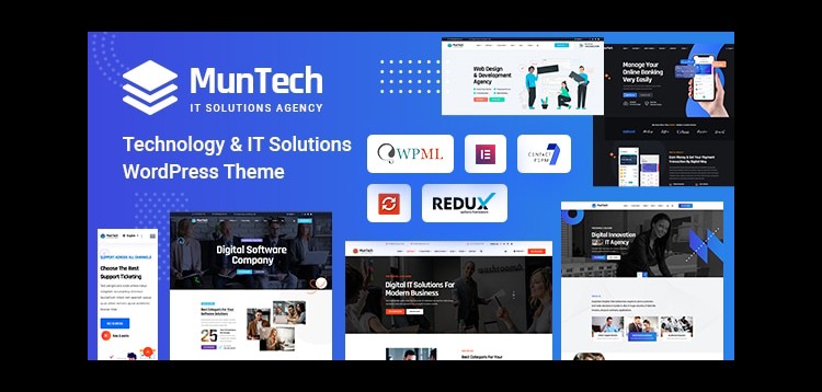 Item cover for download Muntech - IT Solutions & Technology Theme