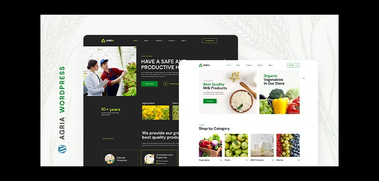 Item cover for download Agria - Agriculture WordPress Theme