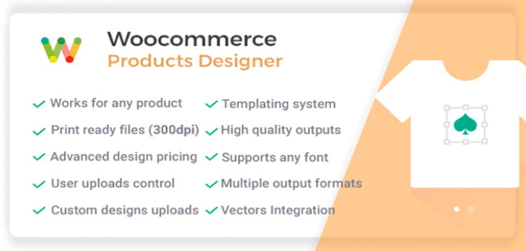 Item cover for download Woocommerce Products Designer - Online Product Customizer for Shirts, Cards, Lettering  Decals