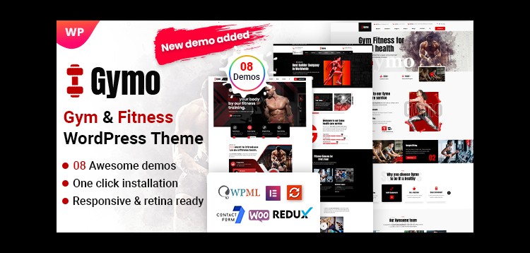 Item cover for download Gymo - Gym & Fitness WordPress Theme