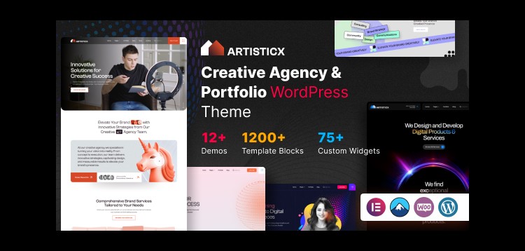 Artisticx - Creative Agency WordPress Theme