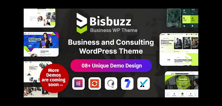 Item cover for download Bisbuzz - Business Consulting WordPress Theme