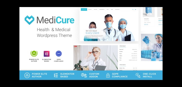 Item cover for download MediCure – Health & Medical Wordpress Theme