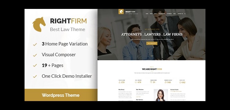 Right Firm- Law Firm WordPress Theme