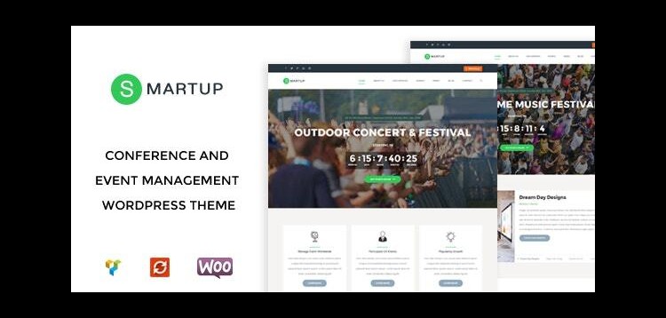 Smart Up - Conference & Event Management WordPress Theme