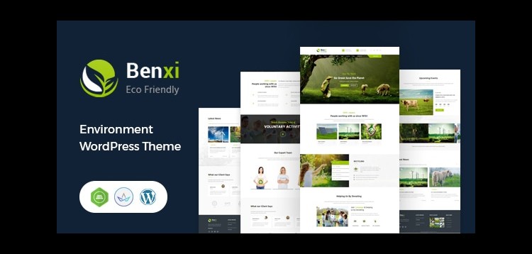 Item cover for download Benxi - Environment WordPress Theme