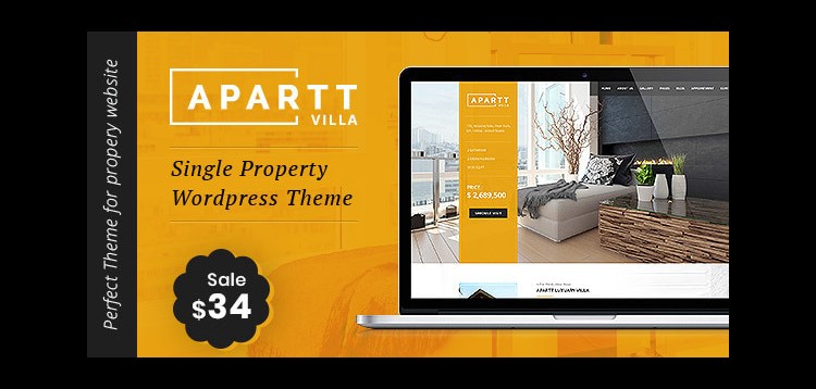 Item cover for download APARTT VILLA - Single Property Real Estate WordPress Theme