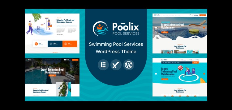 Item cover for download Poolix - Pool Cleaning & Renovation WordPress Theme