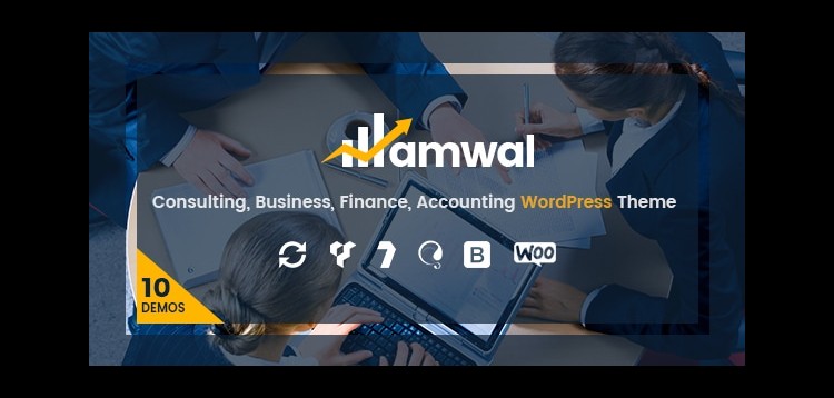 Item cover for download Amwal | Consulting Finance WordPress Theme