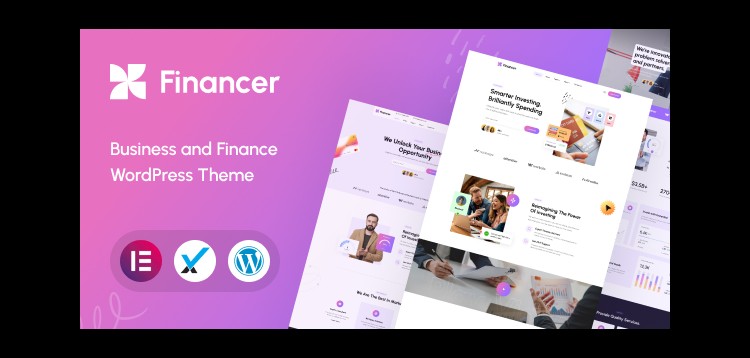 Financer - Business and Finance WordPress Theme