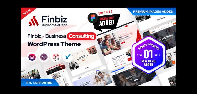 Finbiz - Consulting Business WordPress Theme