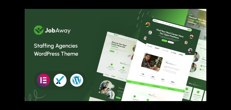 Jobaway - Staffing Agencies WordPress Theme