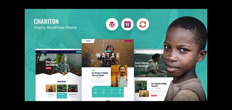 Chariton - NonProfit Charity WordPress Theme