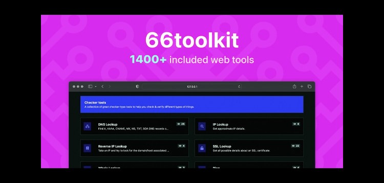 Item cover for download 66toolkit - Ultimate Web Tools System (SAAS)