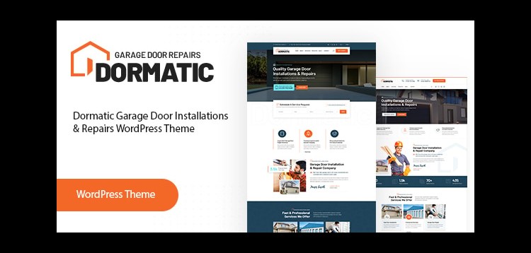 Item cover for download Dormatic – Garage Door Repair WordPress Theme