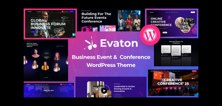 Item cover for download Evaton - Event Conference & Meetup WordPress Theme