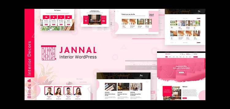 Item cover for download Jannal - Curtains & Doors WordPress Theme