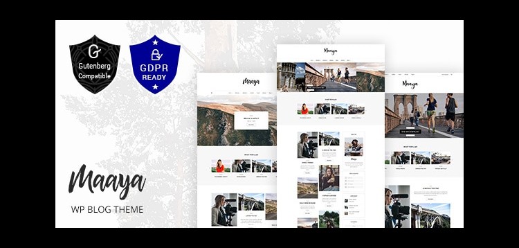 Item cover for download Maaya - Travel Blog WordPress Theme