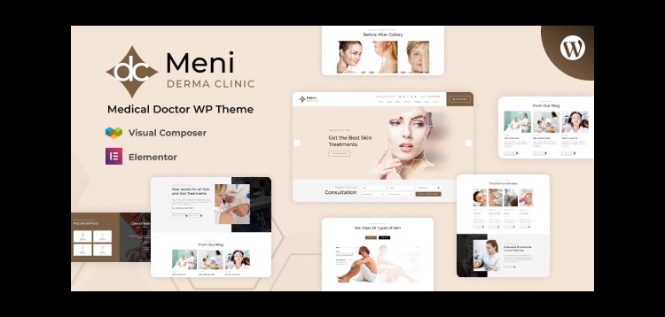 Item cover for download Meni - Medical Doctor WordPress Theme