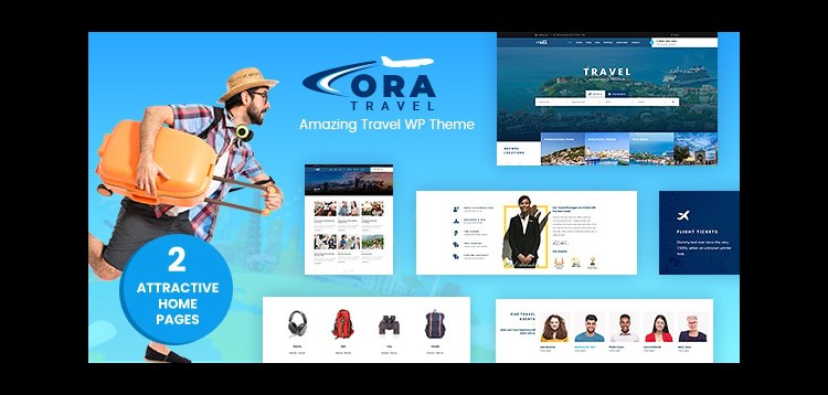 Item cover for download Ora - Travel Booking WordPress Theme