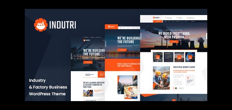 Item cover for download Indutri – Factory & Industrial WordPress Theme