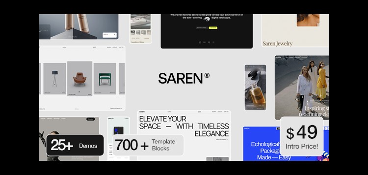 Item cover for download Saren - Multi-Concept WooCommerce WordPress Theme