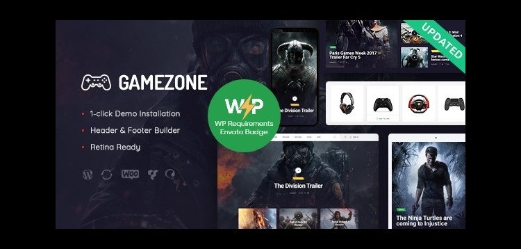 Gamezone | Video Gaming Blog & Esports Store WordPress Theme