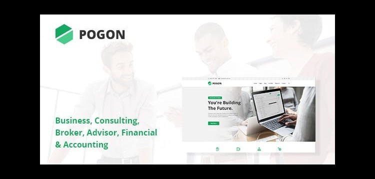 Pogon - Business and Finance Corporate WordPress Theme