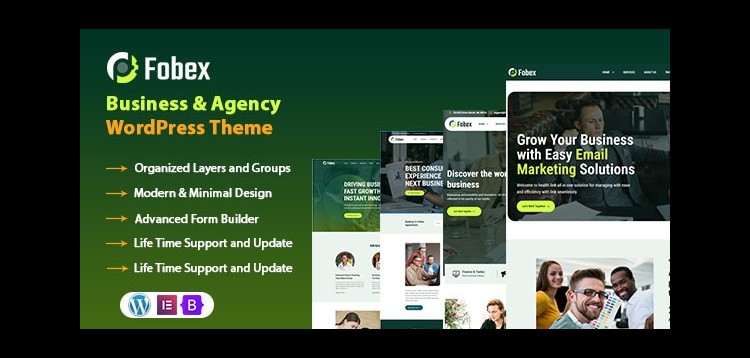Item cover for download Fobex - Business & Agency WordPress Theme
