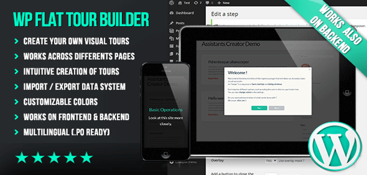Item cover for download WP Flat Tour Builder
