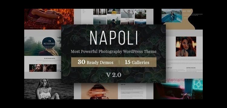 Napoli Photography WordPress