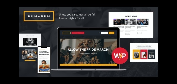 Item cover for download Humanum - Human Rights WordPress Theme