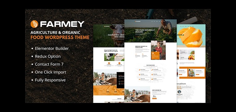 Item cover for download Farmey - Agriculture WordPress Theme