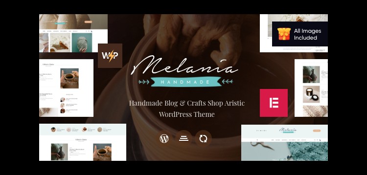 Item cover for download Melania | Blog about Handmade & Crafts WordPress Theme + Shop