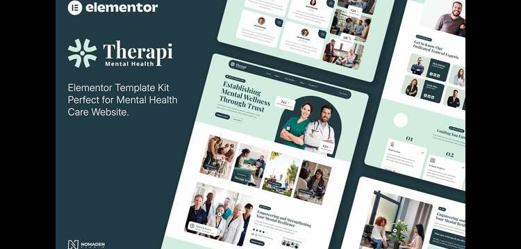 Item cover for download Therapi - Mental Health Care Elementor Template Kit