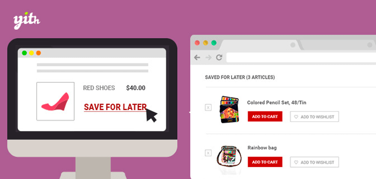 Item cover for download YITH WooCommerce Save for later Premium