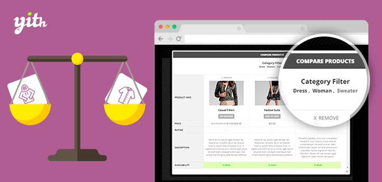 Item cover for download YITH WooCommerce Compare Premium