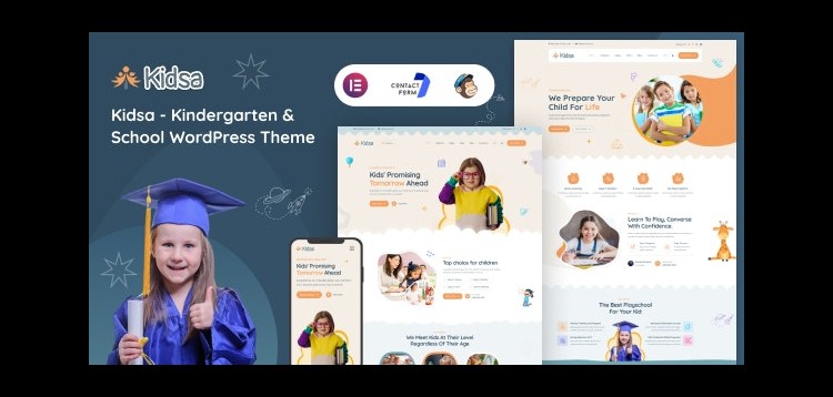 Item cover for download Kidsa - Kindergarten & School WordPress Theme