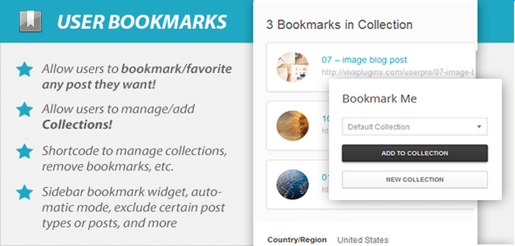 Item cover for download WordPress User Bookmarks for UserPro