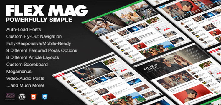 Item cover for download Flex Mag - Responsive WordPress News Theme