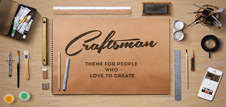Item cover for download Craftsman | WordPress Craftsmanship Theme
