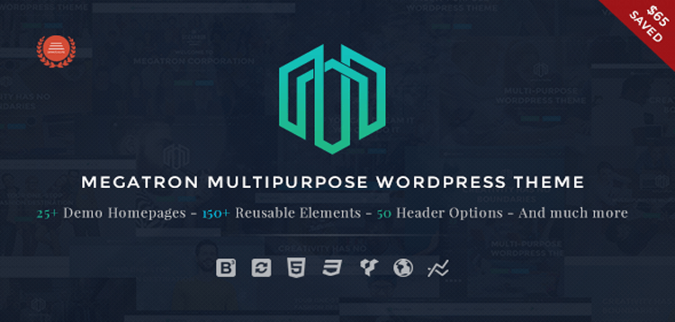 Item cover for download Megatron - Responsive MultiPurpose WordPress Theme