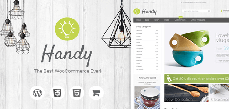 Item cover for download Handy - Handmade Shop WordPress WooCommerce Theme