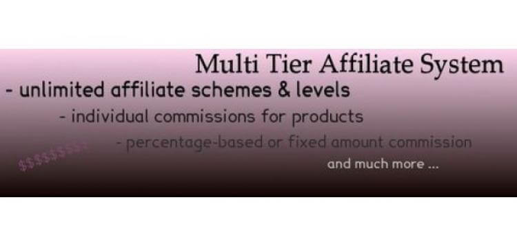 Item cover for download Advanced Multi Level Affiliate System