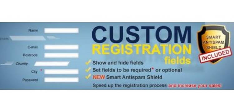 Item cover for download Custom Registration Fields