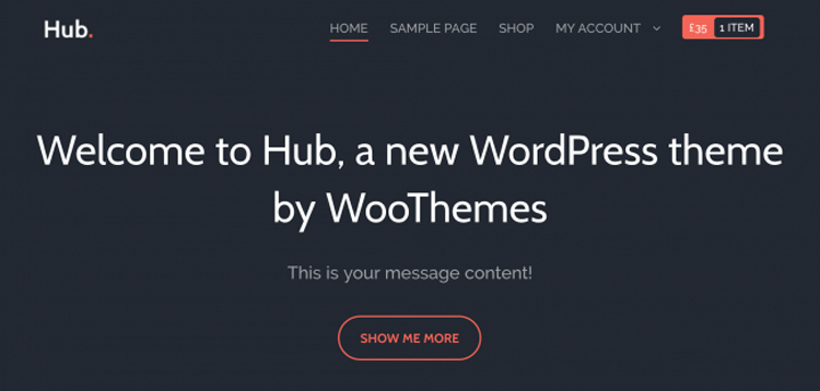 Item cover for download WooThemes Hub Premium Theme