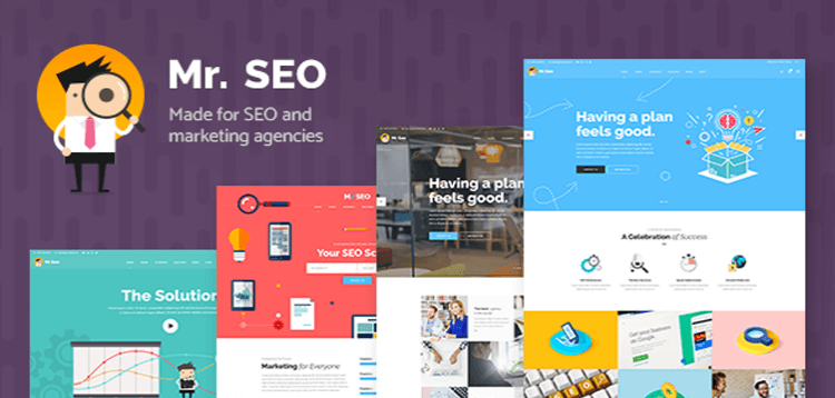 Item cover for download Mr. SEO - A Friendly SEO, Marketing Agency, and Social Media Theme