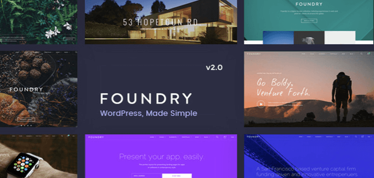 Item cover for download Foundry - Multipurpose, Multi-Concept WP Theme